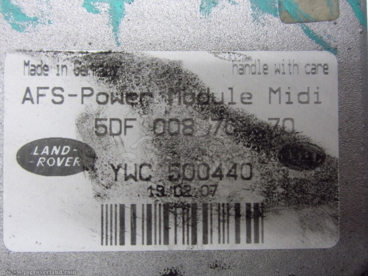 07-11 XK R S Afs Headlight Power Module C2P13236 5Df-008-704
